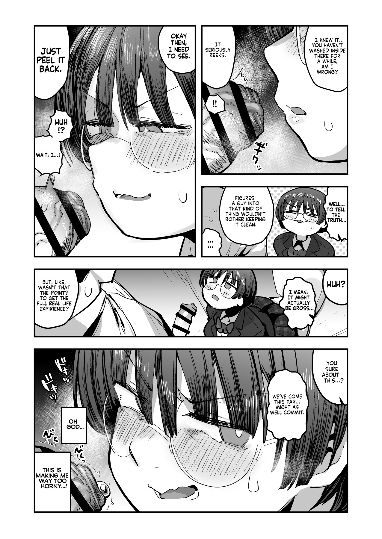 Hentai Manga Comic-My best friend was into the "cock-sniffing doujin" that I love! And now we're pervy sex friends!-Chapter 1-16